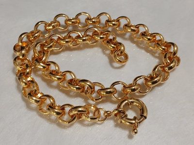 21k kullattu Kanadalainen papu rannekoru Gold plated