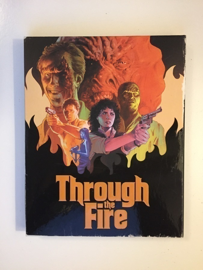 Through The Fire (Blu-ray) Vinegar Syndrome (Slipcover) 1988