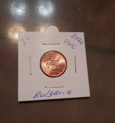 Bulgaria 2c UNC 2026