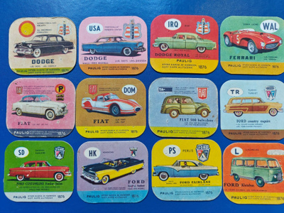 PAULIG KAHVILAPPUJA ERÄ 3. D - F 1 €/KPL