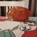 NUUTAJÄRVI TAIDELASI, LEHTIKALA, Design by Kerttu Nurminen - pikkukuva 2