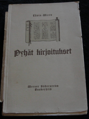 Pyhät kirjoitukset, Wiren Edvin