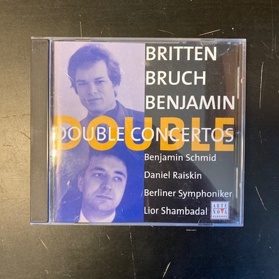 Britten / Bruch / Benjamin - Double Concertos CD