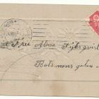 Pienehkö joulukortti - kulk. 1907 - pikkukuva 2