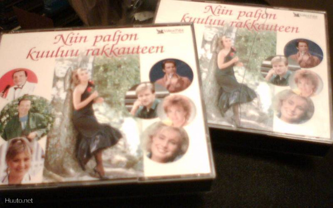 Niin paljon kuuluu rakkauteen (Valitut Palat) 1-3 &4-5  6CD