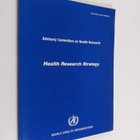 Health research strategy for Health for all by the year 2... - pikkukuva 1