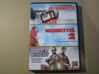 HAMEKYTTÄ 1 & 2 & BLACK KNIGHT ( Martin Lawrence )