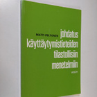 Matti Peltonen : Johdatus käyttäytymistieteiden tilastoll... - pikkukuva 1