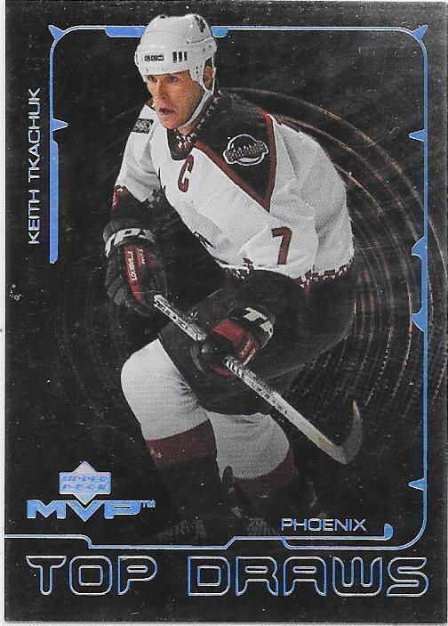 2000-01 UD MVP Top Draws #TD9 Keith Tkachuk Phoenix