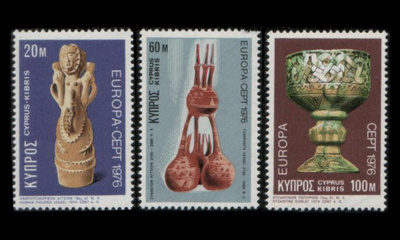 Kypros 435-7 ** Europa taidekäsityöt (1976)