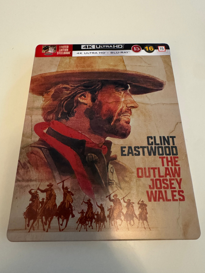 The Outlaw josey wales 4k Steelbook