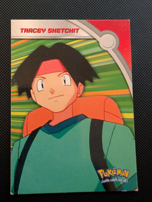 Tracey Sketchit Heroes & Villains Pokemon Topps