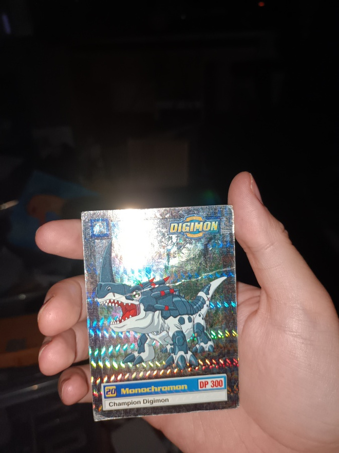 1999 Upper Deck Digimon Foil 22 of 34 Monochromon #20