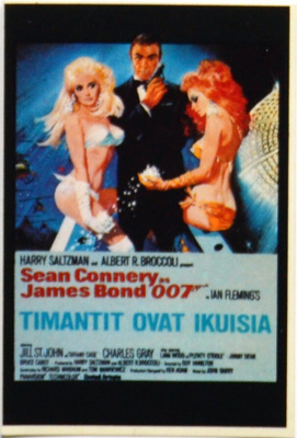 R-kioski-tarra: Timantit ovat ikuisia (James Bond 007)