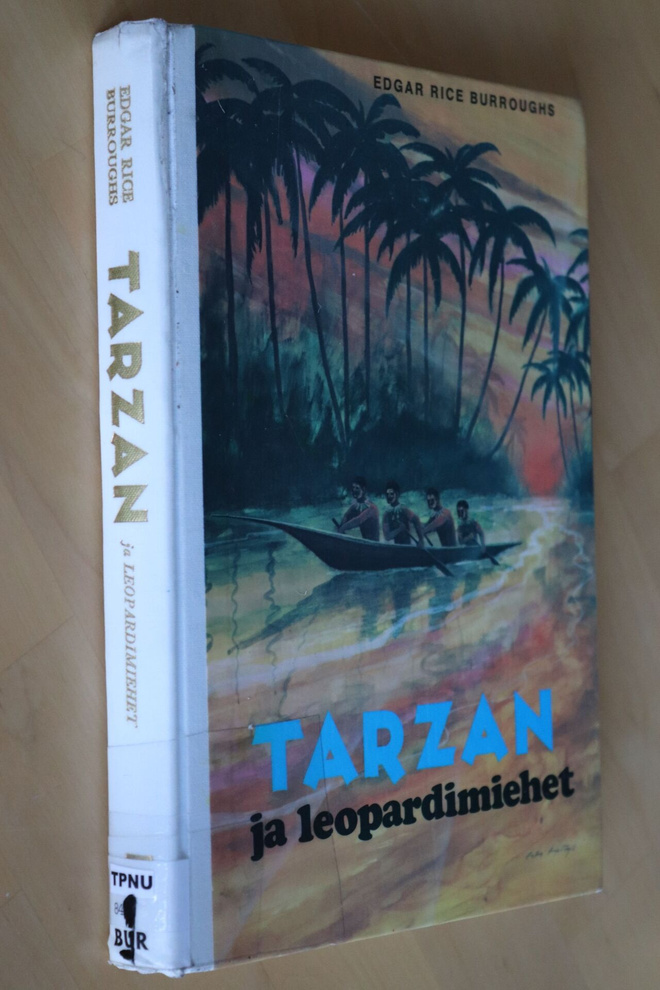E. R. Burroughs : Tarzan ja leopardimiehet ( 1.p. 1974 k.p )