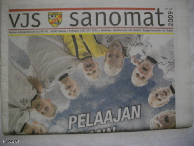 Vantaan Jalkapalloseura Sanomat 2009 (12.3)