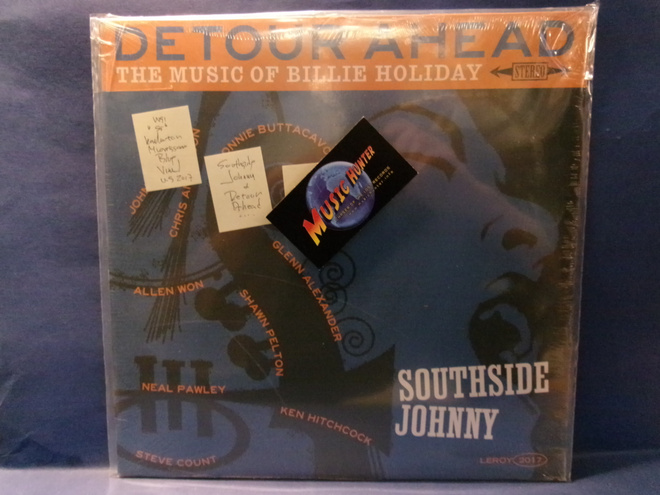 SOUTHSIDE JOHNNY - DETOUR AHEAD - UUSI "SS" U.S 2017 LP