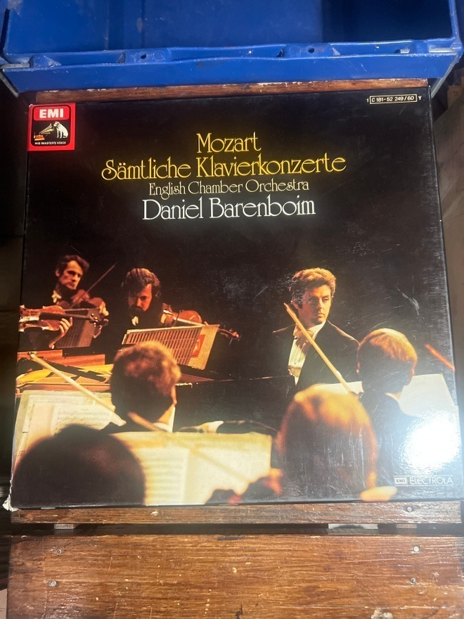 Wolfgang Amadeus Mozart - Sämtliche Klavierk.  2 x lp boksi
