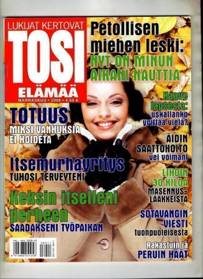 TOSI ELÄMÄÄ n:o 11 2008 Rakastuin ja peruin häät.