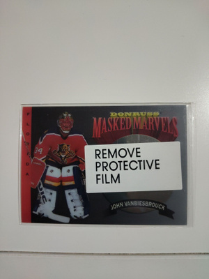 1994-95 Donruss - Masked Marvels #10 John Vanbiesbrouck
