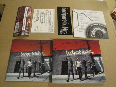 Backyard Babies Stockholm syndrome cd japani 2004 digipak