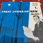 ERKKI JUNKKARINEN: Laulaa - EP * original 1957 * - pikkukuva 1