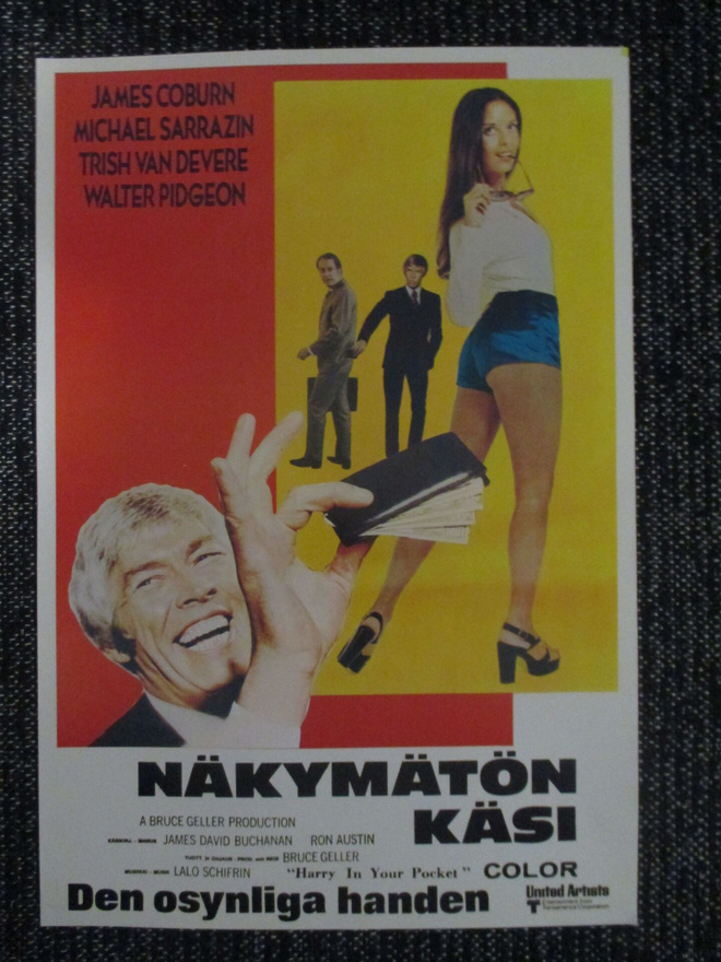 Näkymätön käsi (1973) - vanha elokuvajuliste