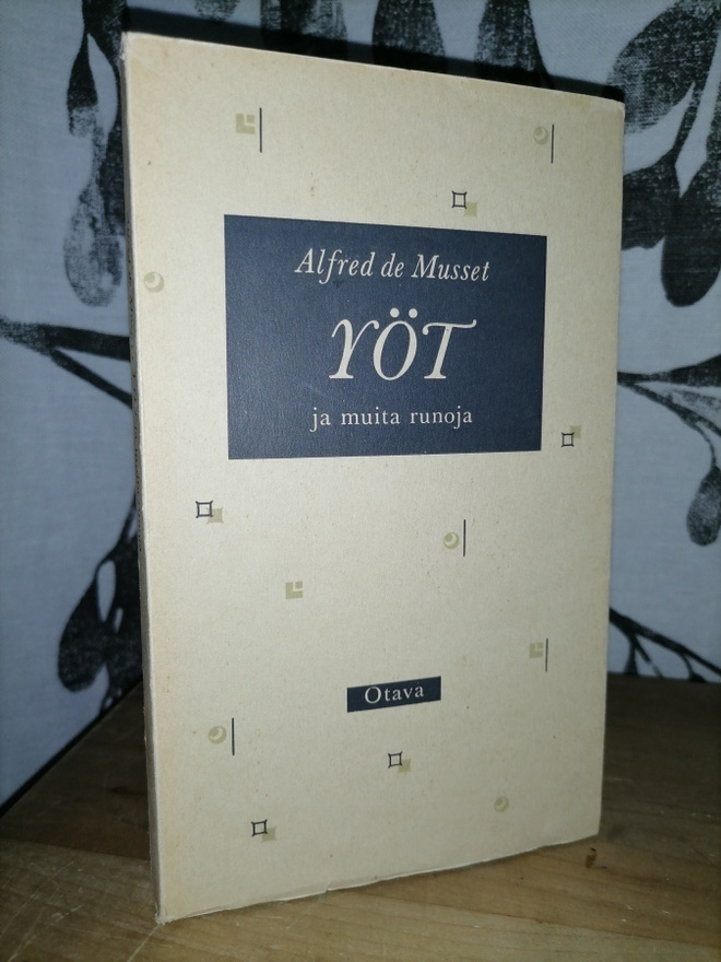 Alfred de Musset - Yöt ja muita runoja - Otava 1961