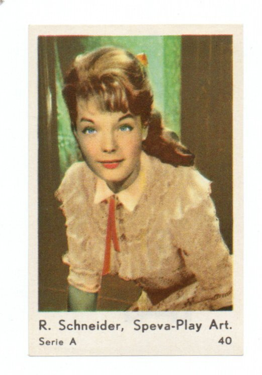 Purkkakuva Hellas Serie A n:o 40Romy Schneider