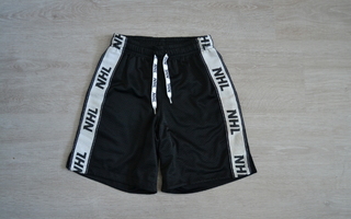 Lindex NHL mustat shortsit 110/116cm