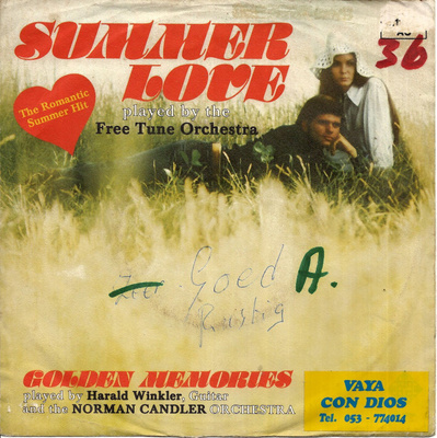 FREE TUNE ORCHESTRA: Summer Love / Golden Memories 7"kk