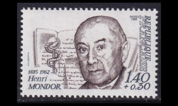 Ranska 2337 ** Henri Mondor (1982)