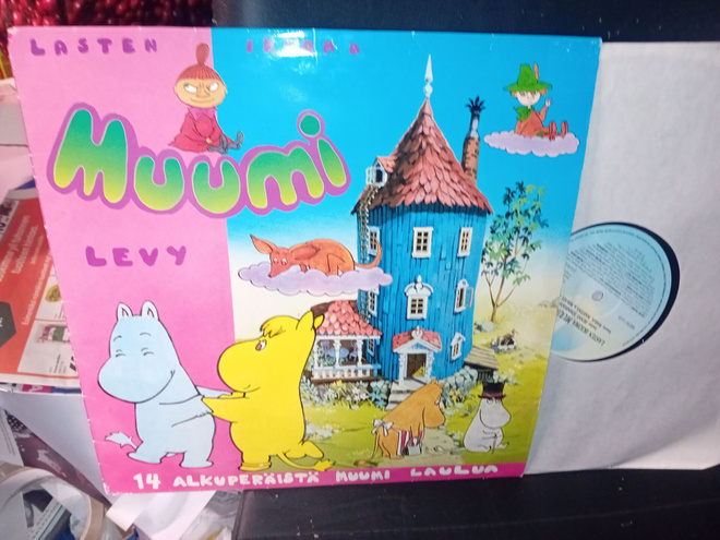 LP Lasten ikioma muumilevy ( SIS POSTIKULU )