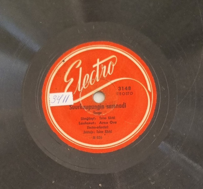 Savikiekko 1947 - Arno Ora - Electro 3148