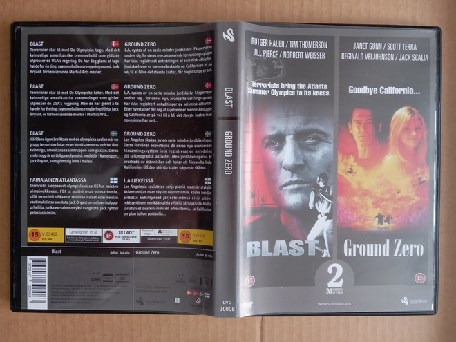 Blast / Ground zero Nordic dvd