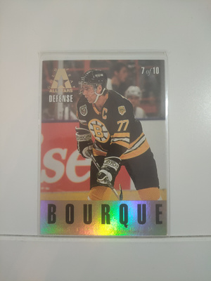 1993-94 Leaf Gold Leaf All-Stars #7 Paul Coffey/Ray Bourque