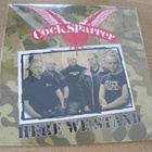 Cock Sparrer here we stand clear/black splatter 2021 Ltd 500 - pikkukuva 1