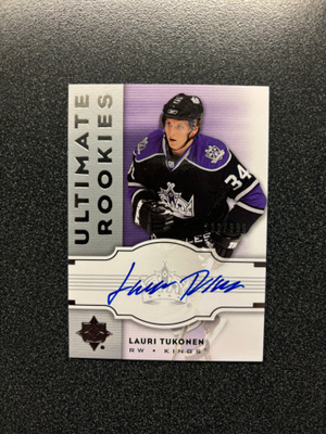 2007-08 Ultimate Collection #143 Lauri Tukonen AU RC /399