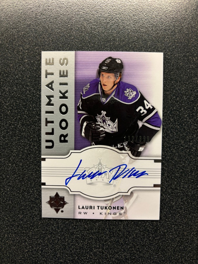 2007-08 Ultimate Collection #143 Lauri Tukonen AU RC  /399