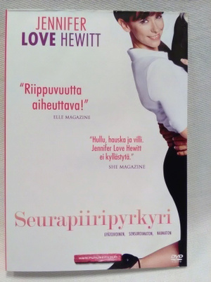 Dvd Seurapiiripyrkyri - Confessions of a sociopathic social