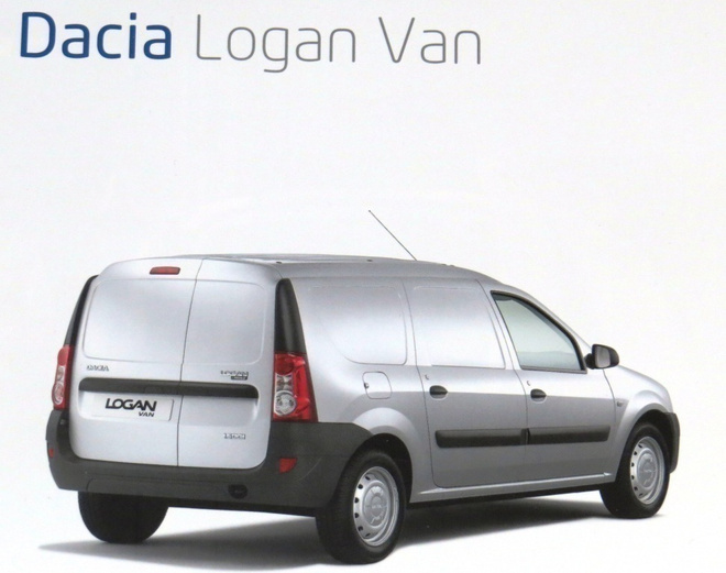 2009 Dacia Logan Van esite - KUIN UUSI - suom - 16 sivua