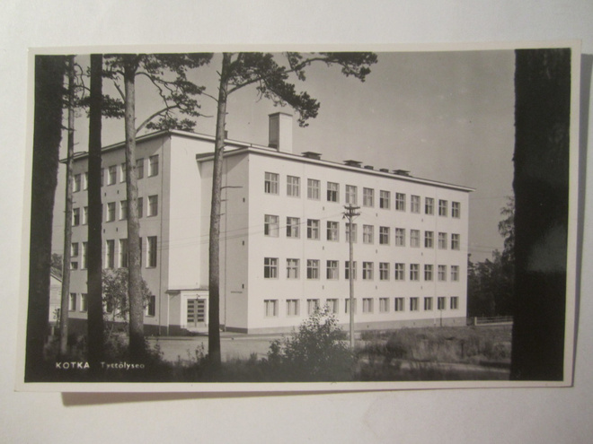 VANHA Postikortti Kotka 1950-l Alkup.Mallikappale