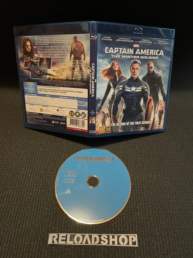 Captain America: The Winter Soldier BLU-RAY