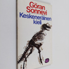 Göran Sonnevi : Keskeneräinen kieli : runoja - pikkukuva 1
