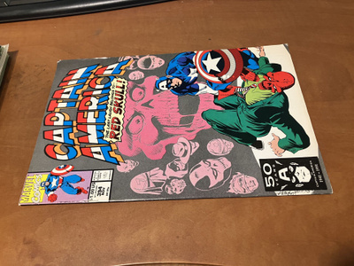 MARVEL CAPTAIN AMERICA 394/1991 HYVÄ