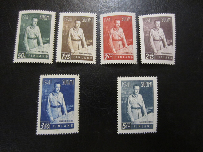 1941 Sotamarsalkka C.G.E. Mannerheim **