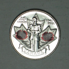 2010 Kanada 25c. Juhlaraha UNIKKO muistopäivän symboli UNC - pikkukuva 1
