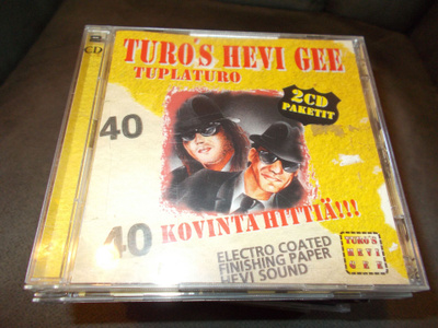 2-CD TURO'S HEVI GEE ** 40 KOVINTA HITTIÄ **