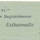 Vapaakirje Länsi-Teiskon Suojeluskunnan Esikunnalle - pikkukuva 1
