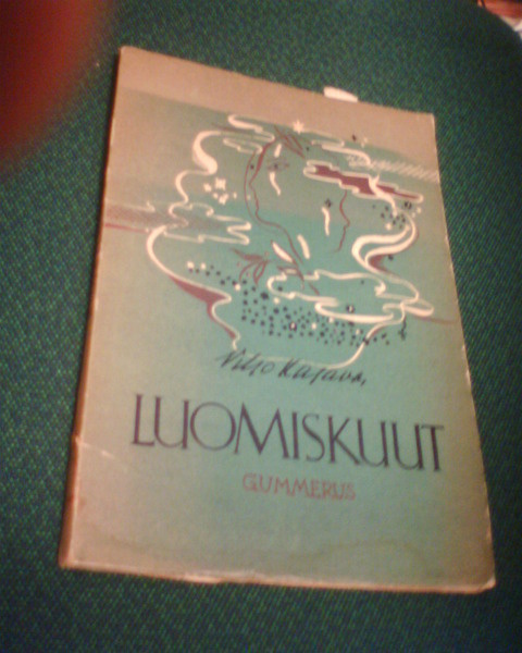 Viljo Kajava: Luomiskuut (Runoja, 1.p.1939) Sis.postikulut
